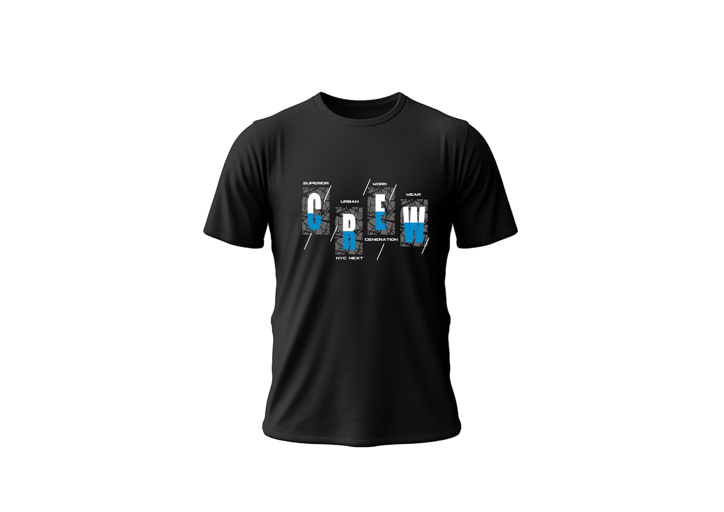 Blueprint: Urban Crew Graphic Tee for Men | RAV Studio