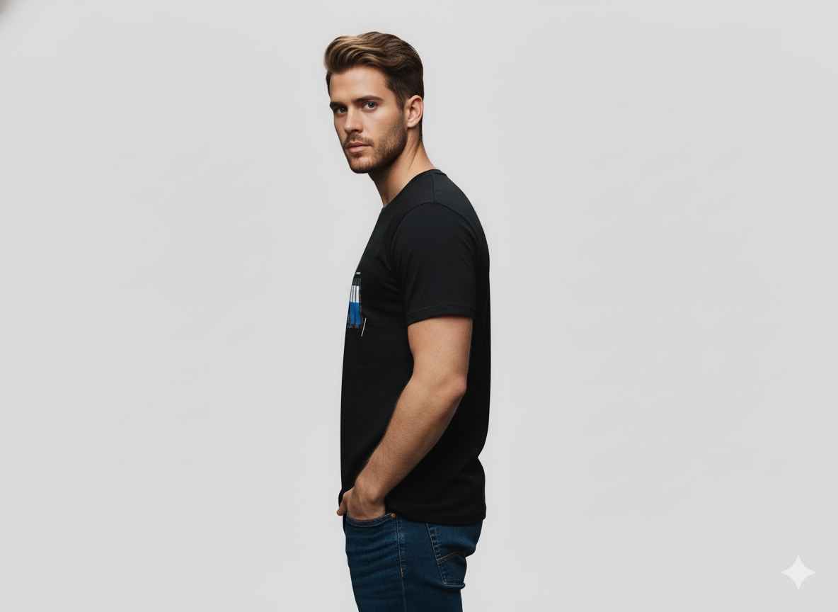 Blueprint: Urban Crew Graphic Tee for Men | RAV Studio