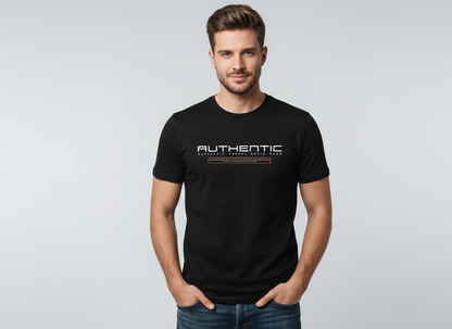 Step into your truth with the Authentic Denim Spirit Tee, a foundational piece from our Blueprint: True Grit collection