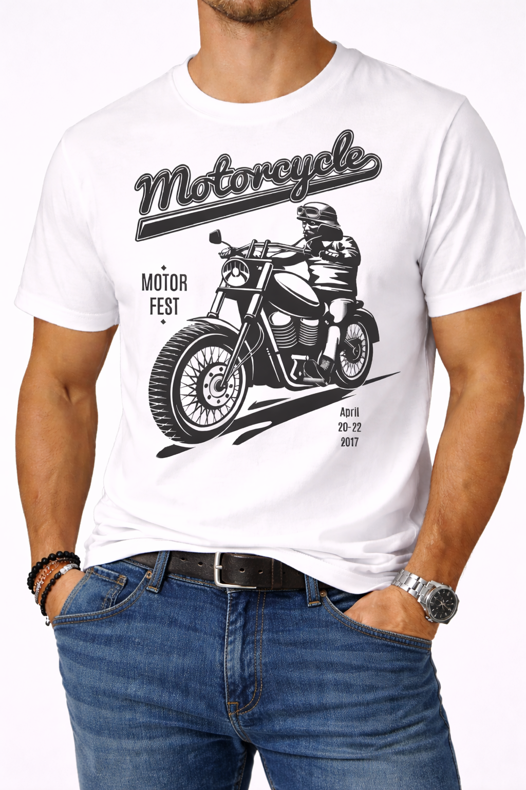 Motorcycle Fest Vintage Tee