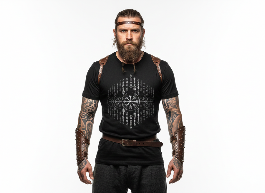 RAV Muse™ Norse Paths – Vegvisir Runic Tee