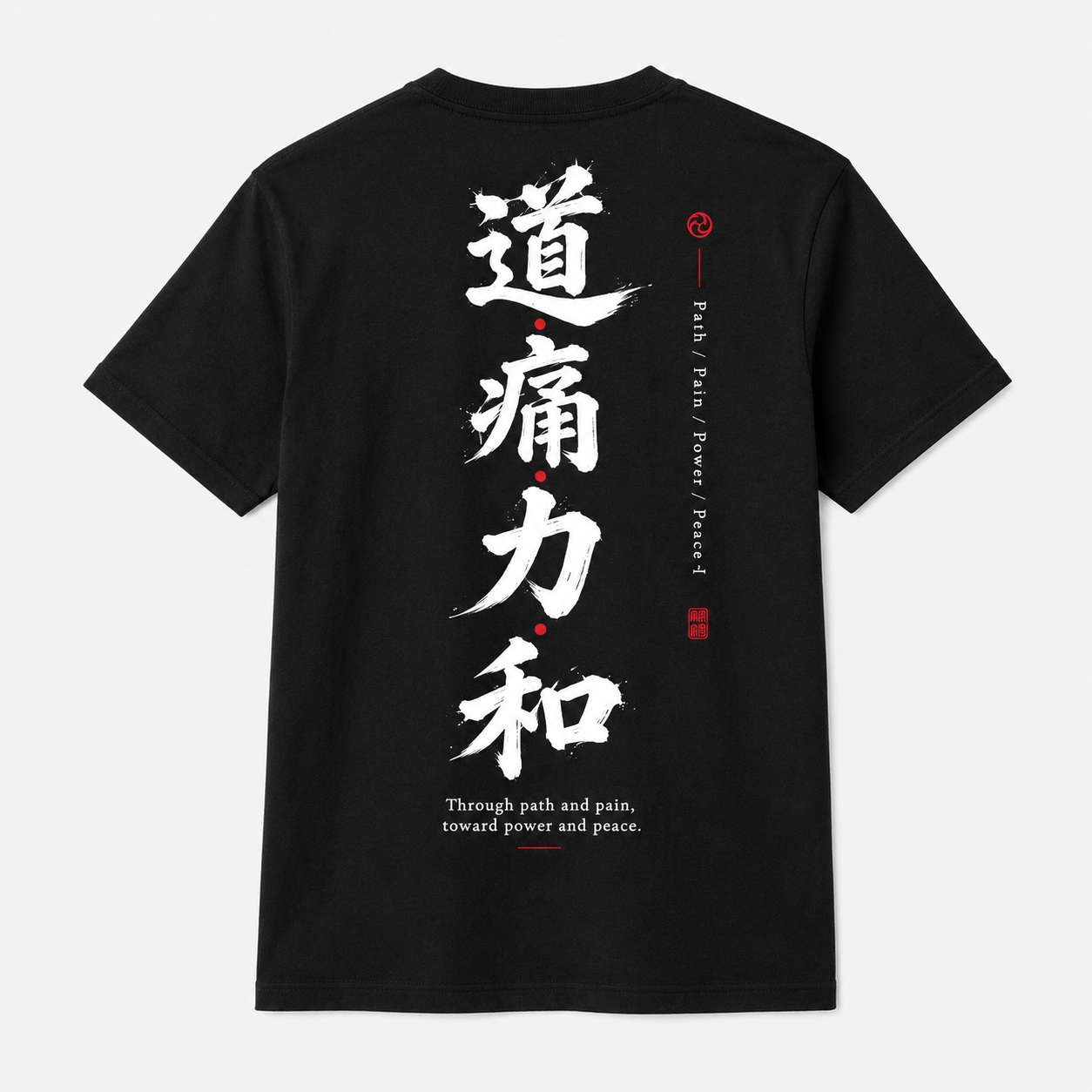 Path · Pain · Power · Peace Tee