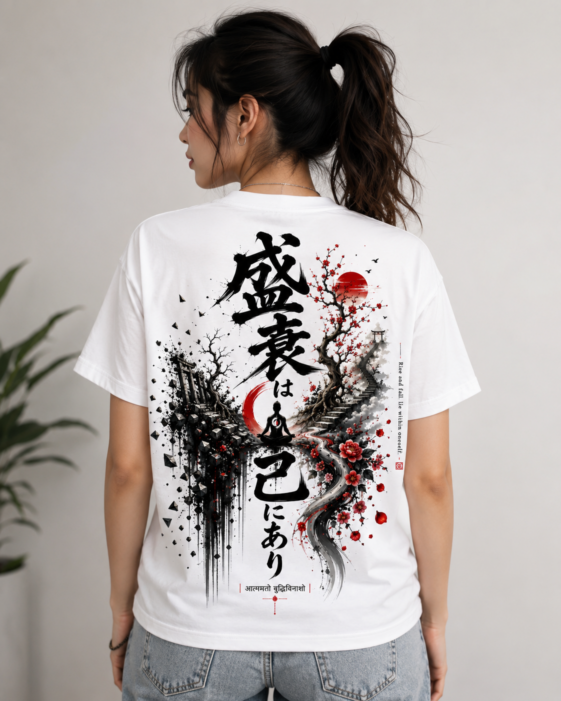 Seisui wa Onore ni Ari — Rise Within Tee