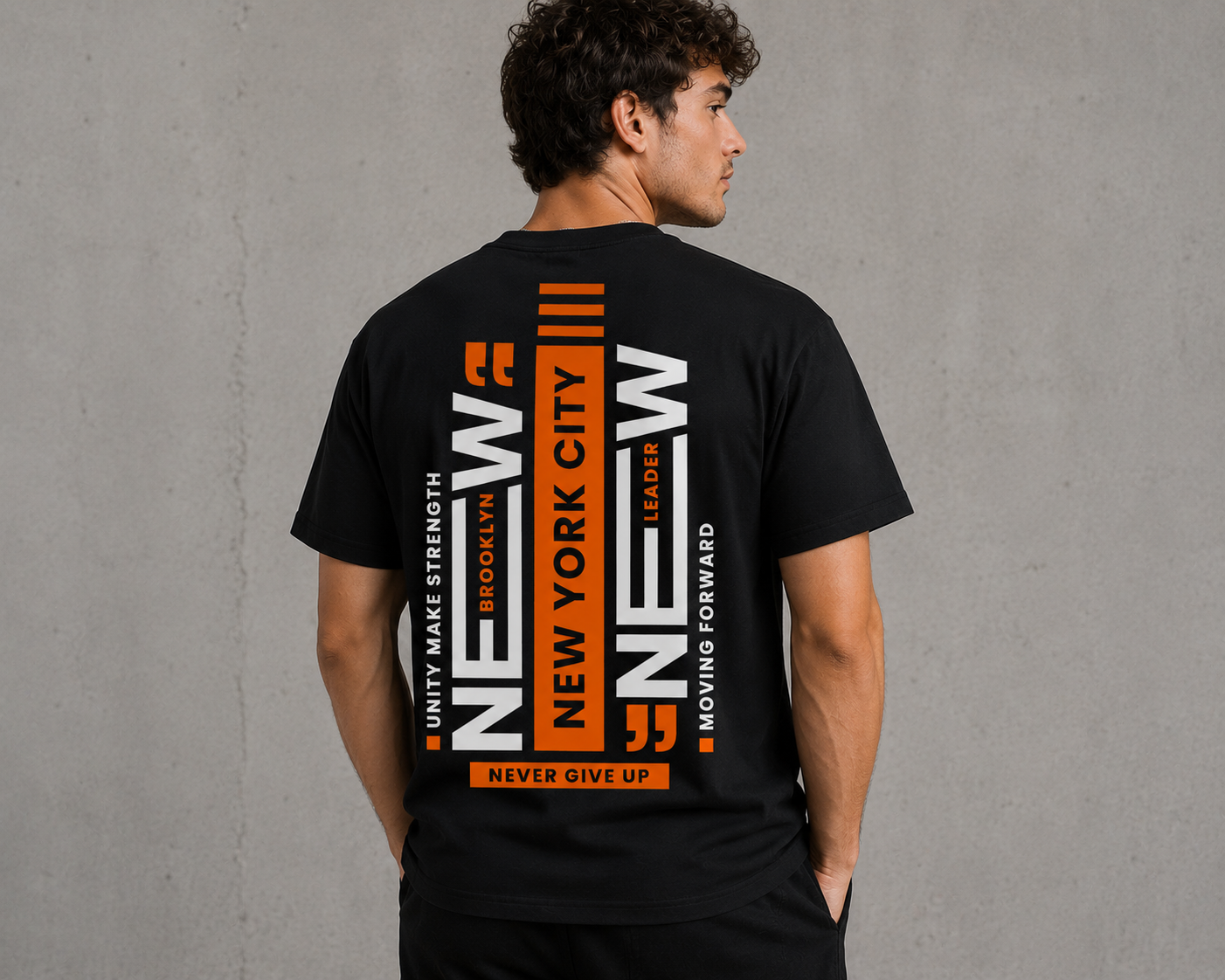 New York City Never Give Up Tee