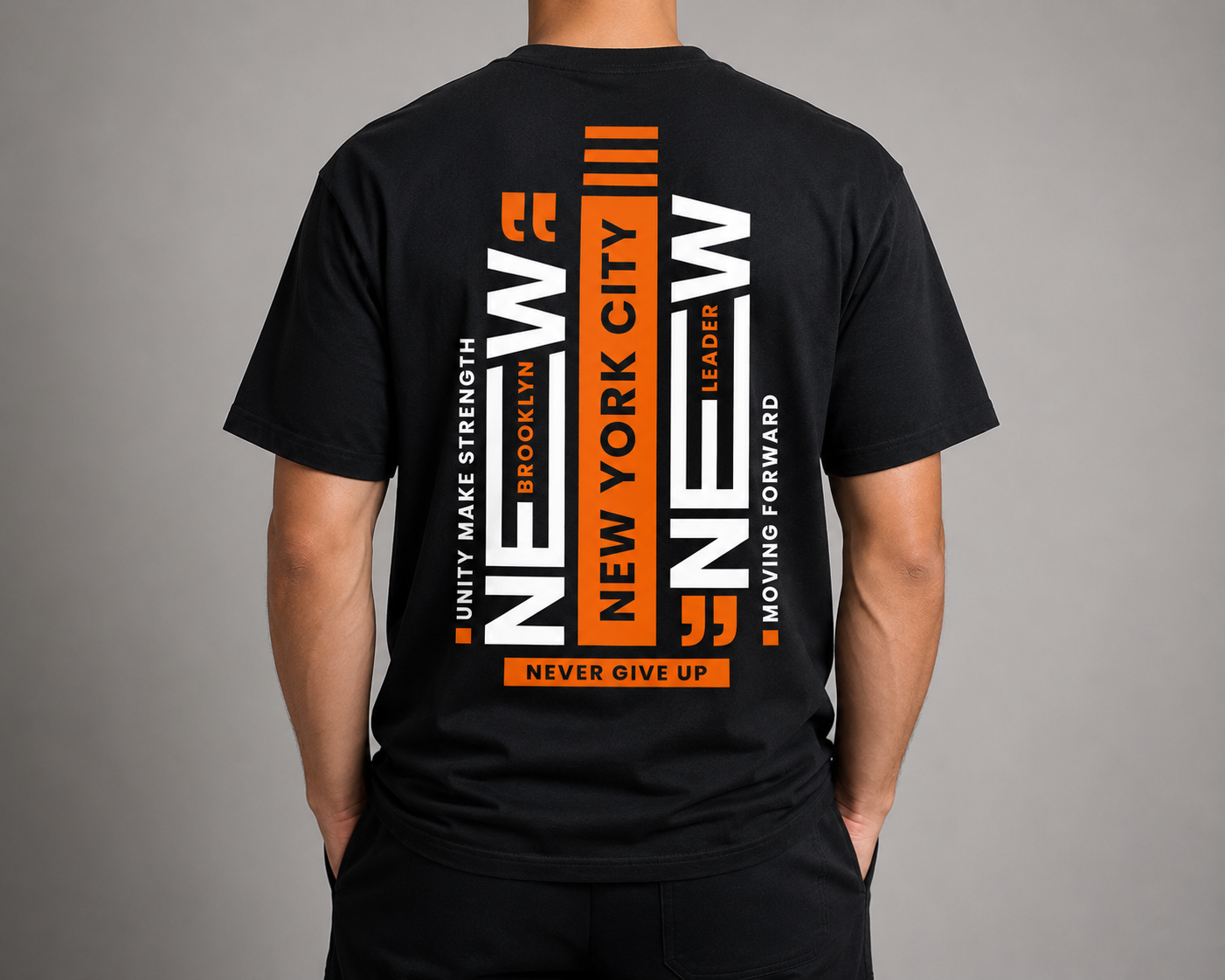 New York City Never Give Up Tee