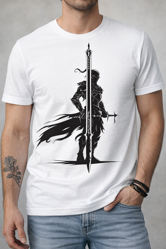 Shadow Knight Sword Graphic Tee